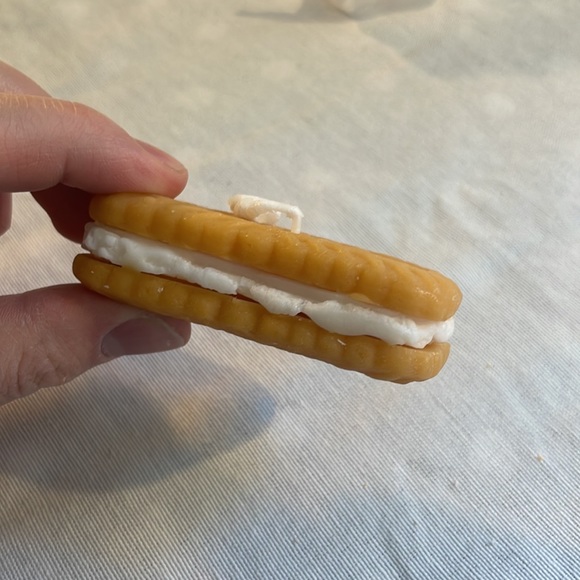 NEW cookie biscuit wax aromatherapy candle - Picture 6 of 6